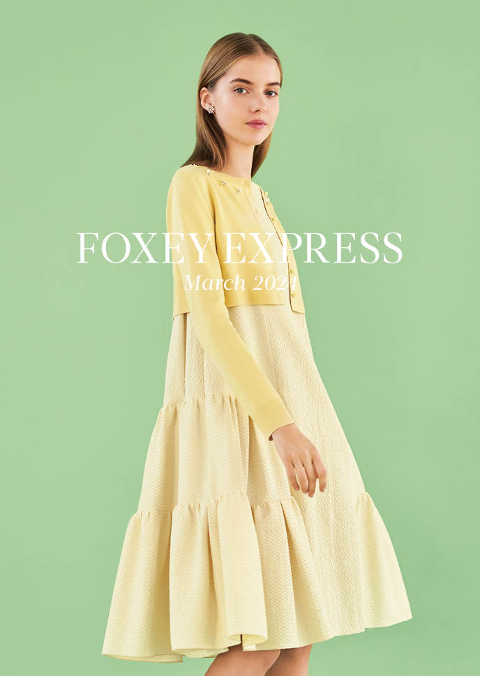 公式通販店 FOXEY フォクシー コート 37720 Coat Dress 42【Aランク